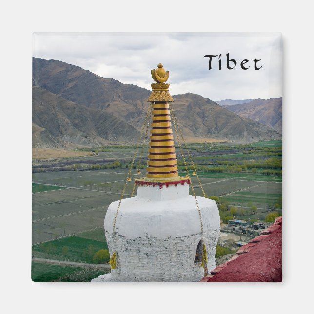 Tibet - Yumbulakhang Palace Magnet (Front)