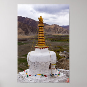 Tibet - Yumbulakhang Palace Poster