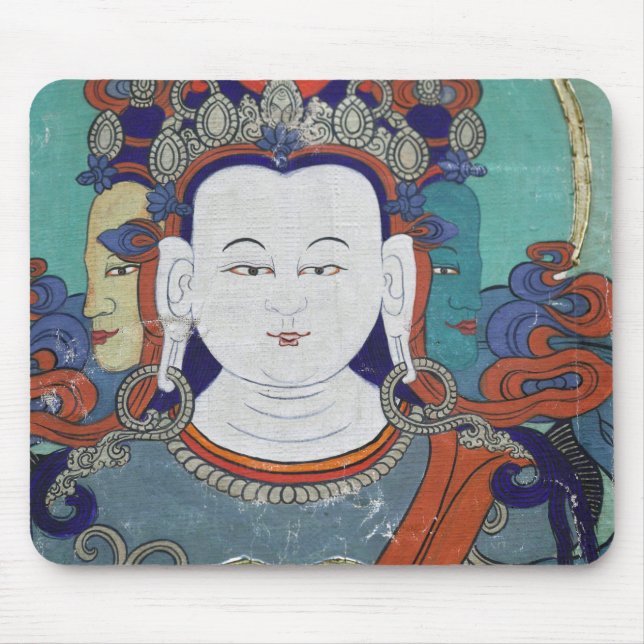 Tibetan Buddha Mouse Pad (Front)