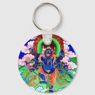 Tibetan Buddhism Buddhist Thangka Ucchusma Key Ring