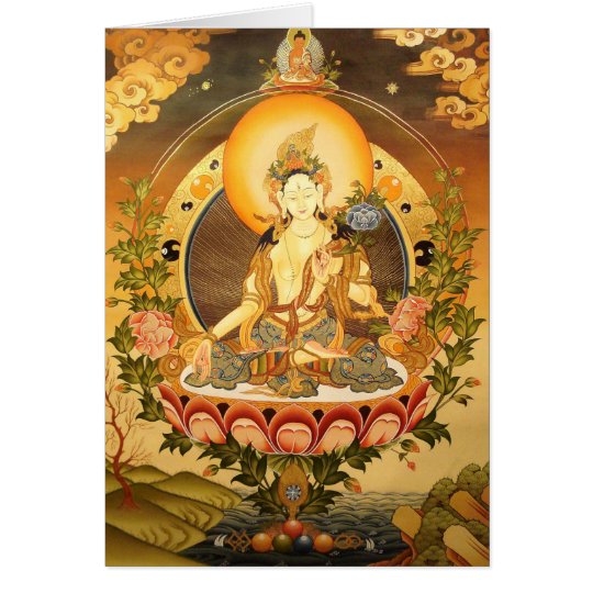 Tibetan Buddhist Art Card