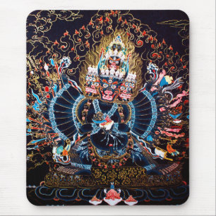 Tibetan Buddhist Art (Chemckok Heruka) Mouse Pad