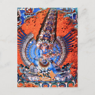 Tibetan Buddhist Art (Chemckok Heruka) Postcard