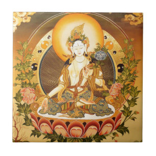 Tibetan Buddhist Art Tile