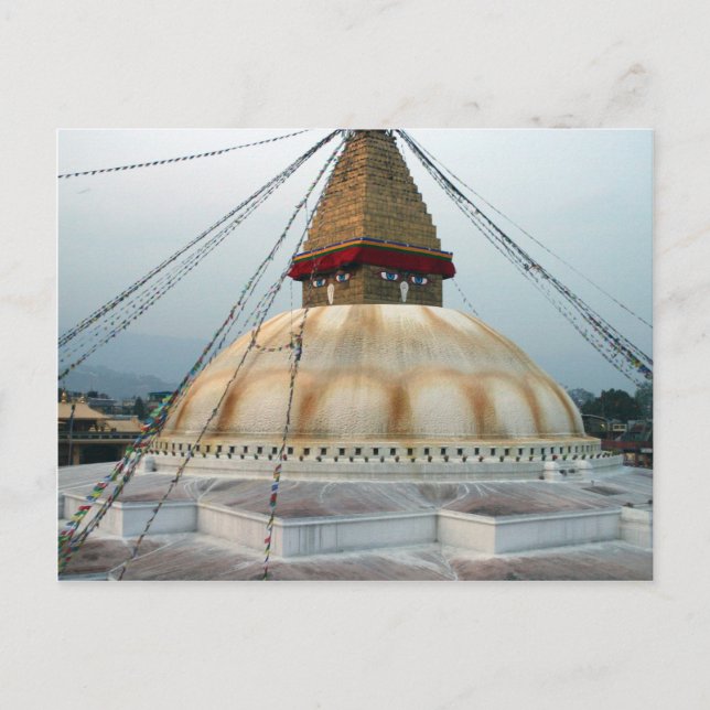 Tibetan Buddhist Stupa Postcard (Front)
