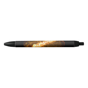 Tibetan Butter Lamp Black Ink Pen