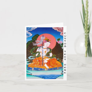 Tibetan Eastern Cool Thangka Handed Tattoo art Card