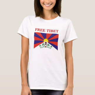 Tibetan Flag, FREE TIBET T-Shirt