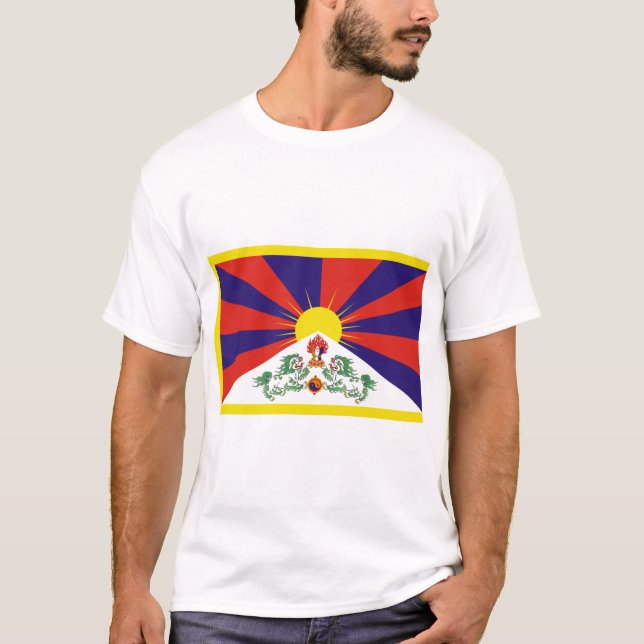 Tibetan Flag T-Shirt (Front)