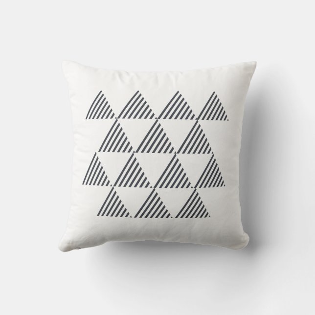 Tibetan Inspired Square Pillow | Customizable Boho (Back)