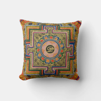 Tibetan Mandala Antique Cushion