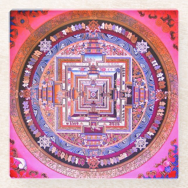 Tibetan Mandala / Coaster / Sera Monastery (Front)