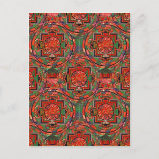 Tibetan Mandala Postcard