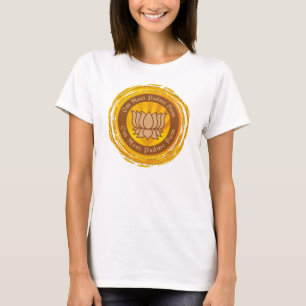 Tibetan Mantra Lotus Flower T-Shirt