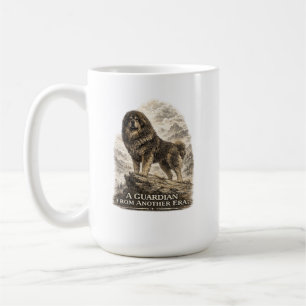 Tibetan Mastiff – A Guardian from Another Era Coffee Mug