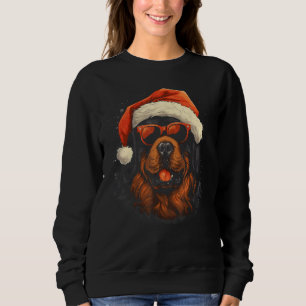 Tibetan Mastiff Christmas Dog Xmas Holiday Pet Gif Sweatshirt