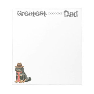 Tibetan Mastiff Dad Notepad