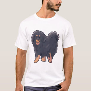 Tibetan mastiff dog Delight � Cute Animal Art T-Shirt