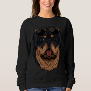 Tibetan mastiff eyeglasses  dog sweatshirt