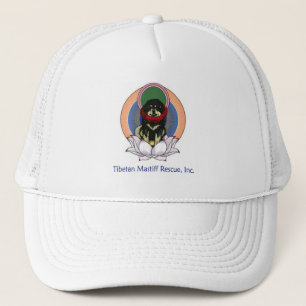 Tibetan Mastiff Logo Baseball Cap.  Trucker Hat