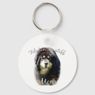 Tibetan Mastiff Mum 2 Key Ring