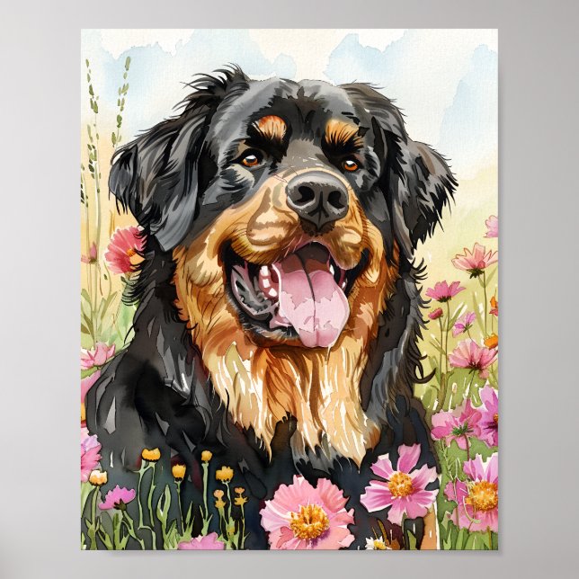 Tibetan Mastiff Poster – Majestic Dog Wall Art (Front)