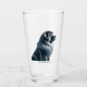 Tibetan Mastiff Sitting Glass (2)