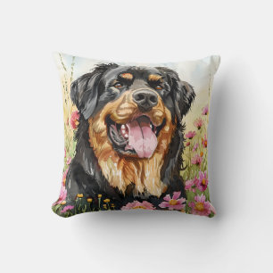 Tibetan Mastiff Throw Pillow Art Print