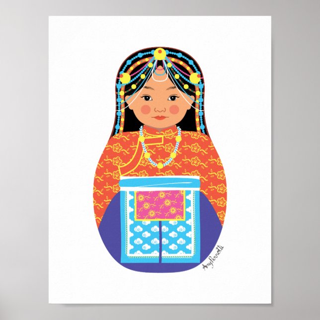 Tibetan Matryoshka Poster (Front)
