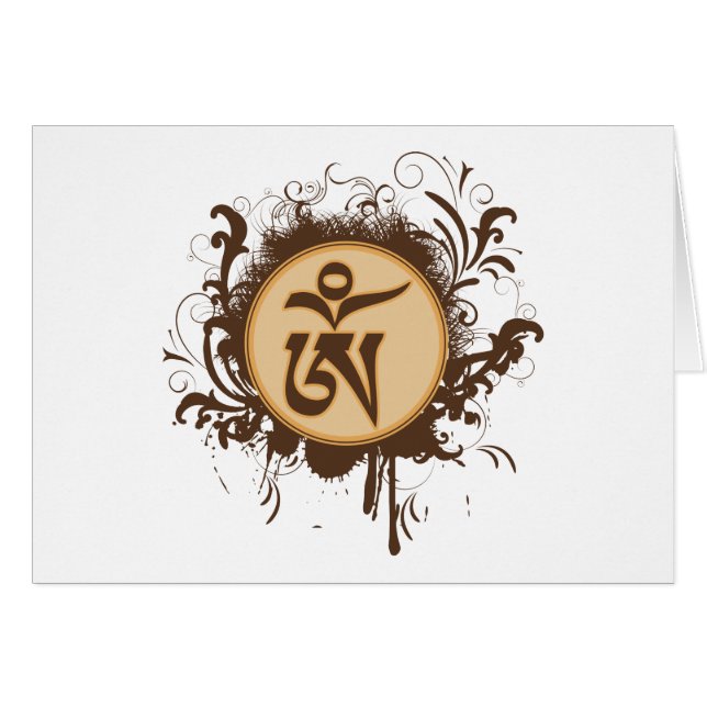 Tibetan Om (Front Horizontal)