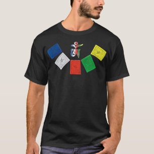 Tibetan OM Prayer Flags T-Shirt