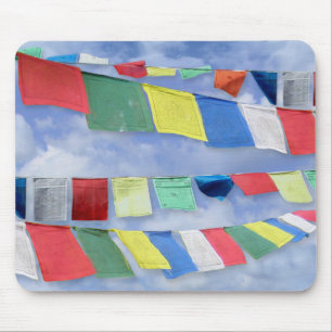 Tibetan Prayer Flags Mouse Pad