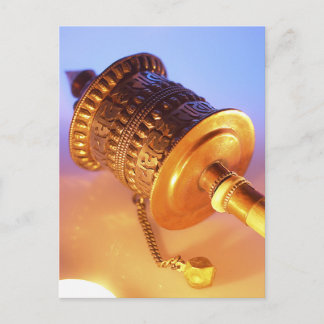 Tibetan Prayer Wheel Postcard