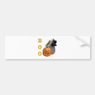 Tibetan Spaniel Boo Bumper Sticker