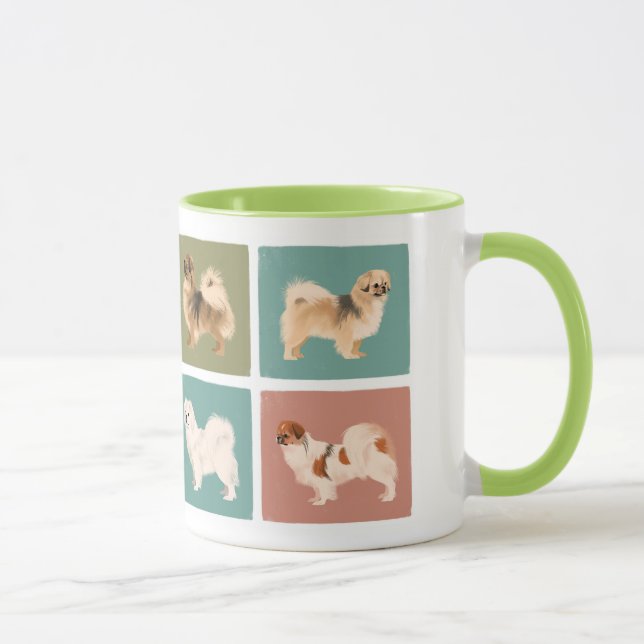 Tibetan Spaniel Coffee Mug (Right)