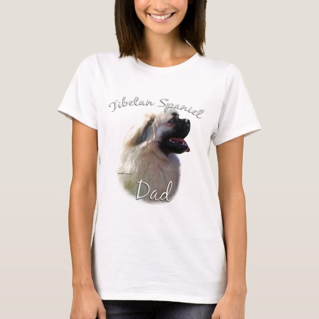 Tibetan Spaniel Dad 2 T-Shirt (Front)
