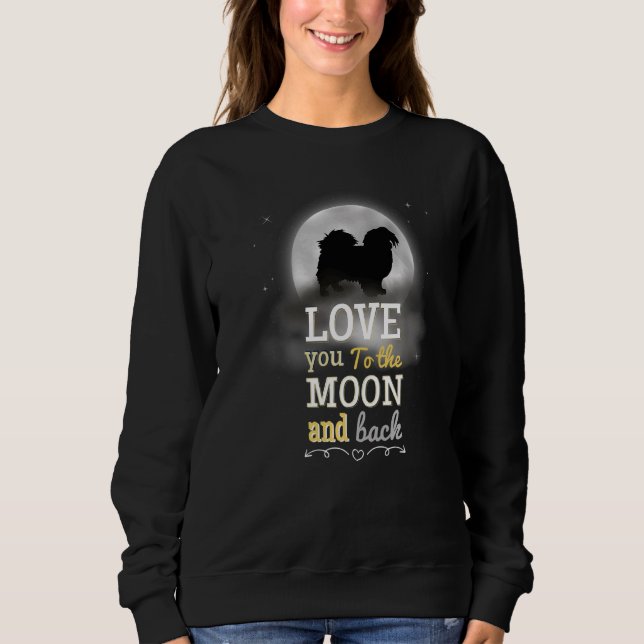 Tibetan Spaniel Dog Breed  3 Sweatshirt (Front)