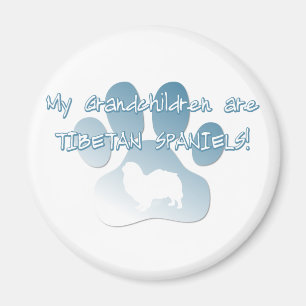 Tibetan Spaniel Grandchildren Magnet