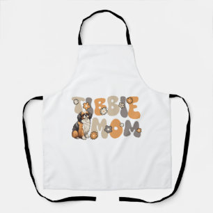 Tibetan Spaniel Groovy Tibbie Mum Apron