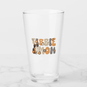 Tibetan Spaniel Groovy Tibbie Mum Glass