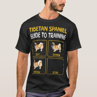 Tibetan Spaniel Guide To Training Dog Obedience  T-Shirt