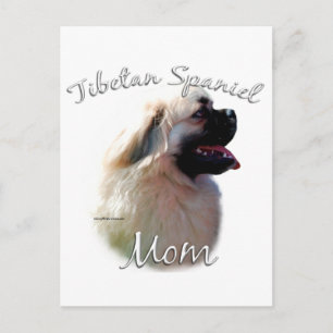 Tibetan Spaniel Mum 2 Postcard