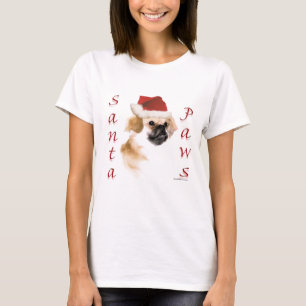 Tibetan Spaniel Santa Paws T-Shirt