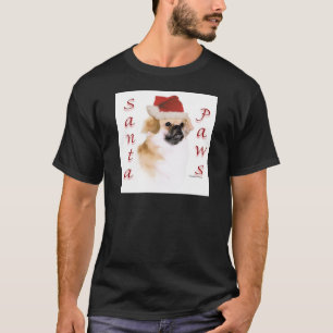 Tibetan Spaniel Santa Paws T-Shirt