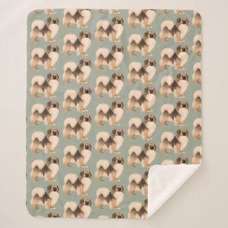 Tibetan Spaniel Sherpa Blanket