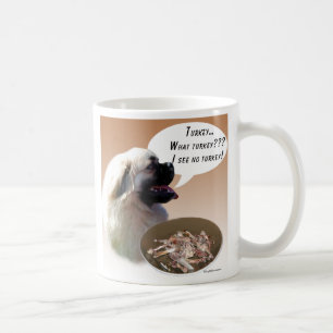 Tibetan Spaniel Turkey Coffee Mug