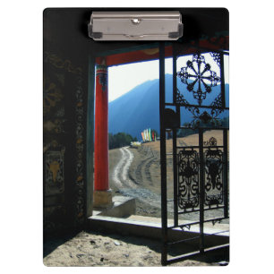 Tibetan Temple Clipboard
