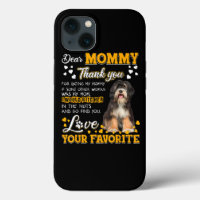 Tibetan Terrier Dear Mummy Thank You For Being My 