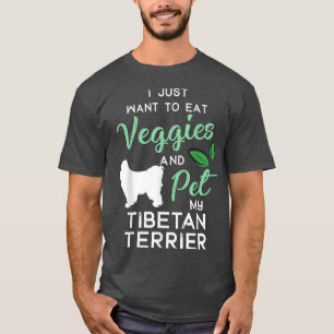 Tibetan Terrier Dog Cigar lover owner Xmas Birthda T-Shirt