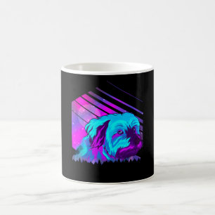 Tibetan Terrier in modern style Coffee Mug